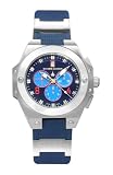 Chase-Durer Men's Conquest Sport Chronograph Stainless Steel and Titanium Watch #779.2SLL