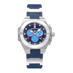 Buy Chase-Durer Mens 779.2SLL Conquest Sport Chronograph Stainless Steel and Titanium Watch by Chase-Durer
