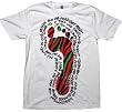 A TRIBE CALLED QUEST - Lyrics Foot - White T-shirt