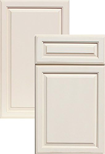 Mayland Vanity Sink Base 36 Width 2 Right Doors 2 Left Drawers in New Cream White