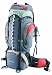 Gelert RUC712 Trail 85L Rucksack Grey / Steel / Tabasco