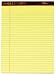 TOPS 63950 Docket Gold Legal Ruled Pad, Letter Size, Canary, 20#, 50 Sheets/Pad, 12/pack