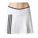 Womens Adidas Response Court Skort - White/Black/Silver