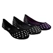 Bamboo by Journee Faux Suede Studded Flats