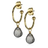 in2 design Ellen Labradorite And 14k Gold-Plated Ho