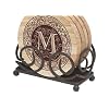 Thirstystone Dark Scroll Coaster Holder