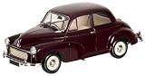 Minichamps 1/18 Morris Minor Saloon ready made diecast car (Maroon)