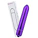 Portable Mini Massager, Sekmet Single-Speed Waterproof Electric Wireless Bullet Massager (Purple)