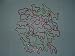 Tye Dye Animal Shaped Rubber Bands - Lot of 72 Bandz [Toy]_s-1