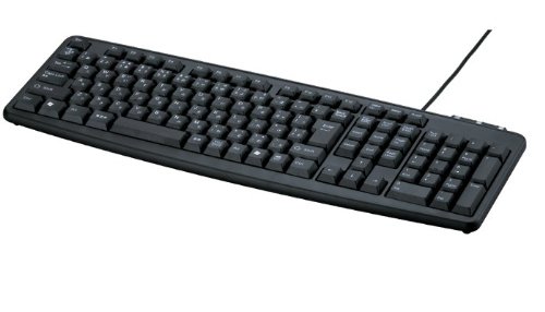 iBUFFALO フルキーボード USB接続 日本語 112キー 【PS3,Wii】動作確認済 ブラック BSKBU02BK