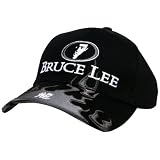 Bruce Lee - Black Flame Adjustable Baseball Cap