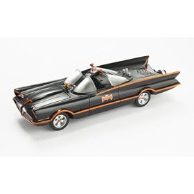 Mattel Hot Wheels 1:18 1966 TV Series Batmobile by Mattel