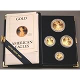 1988 Gold Bullion Coins Proof Set American Eagles