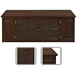 Walnut Television Stand By Leda