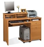 Legend Computer Desk- Golden Oak