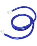 Kegco BF ALA516-5 I.D Air Line Assembly & 2 Snap Clamps, 5'/5/16", Blue