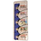 Maxell Watch Battery Button Cell SR712SW 346 Pack of 5 Batteries