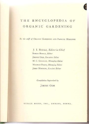 Encyclopedia of Organic Gardening