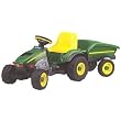 John Deere Farm Tractor and Trailer By Peg-Perego