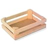 Kleine Kiste, natur im 3-er Set