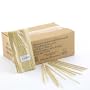 12,000pc case of Premium 5.9" Bamboo Skewers, 30bags X 100pc/bag=3,000pc/box X 4boxes/case