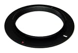 M42 Screw Mount Lens to Nikon AI Body Adapter, Black