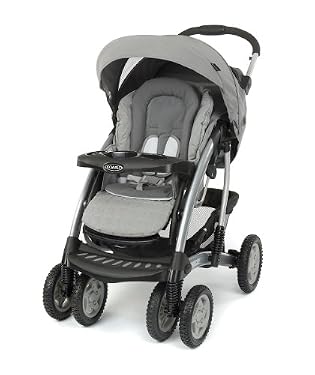 Graco Quattro Tour Deluxe Pushchair Travel System - Grey