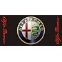 ALFA ROMEO BLACK SPIDER BRERA 156 159 DEALER FLAG BANNER