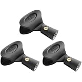 Audio2000's Amc4181 Wireless Microphone Holder (3 Pack)