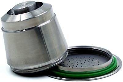 Seaton Stainless Steel Refillable Reusable Capsule Metal for Nespresso Citiz Pixie