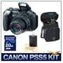 Canon PowerShot S5 IS Digital Camera - Best-Selling Super-Savings Bundle