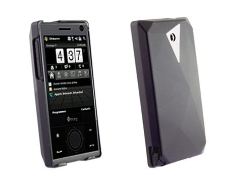 Seidio Innocase Surface Rubberized Hard Case for HTC Touch Diamond (Black)