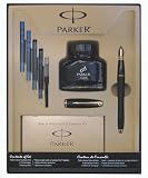 Parker Urban Black Matte GT Medium Point Fountain Pen Kit (1760841)