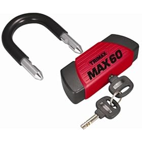 Click Here: Trimax MAX60 Red Short Shackle U Lock with PVC Sleeve: Automotive 41jG6QWYkWL. SL500 AA280 