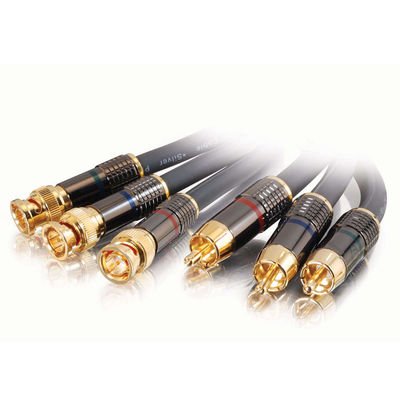 25ft SonicWaveandtrade; RCA to BNC Component Video Cable-by-Cables To Go