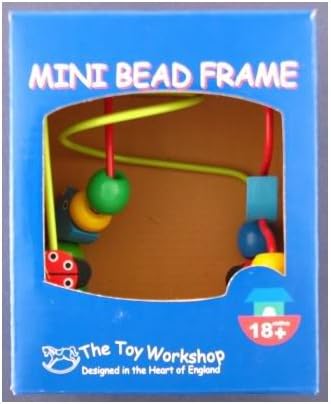 Wooden Mini Birds Lady Bugs Bead Frame by The Toy Workshop