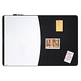 Quartet M3423 Quartet Magnetic Dry Erase Board  Painted Steel  34 x 23  White  Aluminum Frame