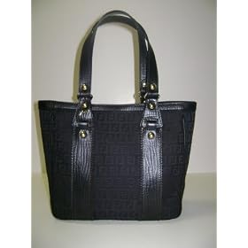 Fendi Handbags Black Shopping Tote 8BH161 - TN9 I0WN1