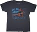 The Terminator I'll Be Back! ...and back and back Navy T-Shirt