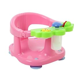Dream On Me Baby Bath Seat, Pink: Baby