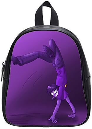 Custom Purple Guy F-NaF Backpack School Student Shoulder Bag School Bag for kids