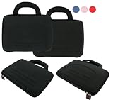 Assorted Colors - Executive Nylon Cube Case Compatible with Dell Inspiron mini 9 (Dell Inspiron mini 9 Laptop NOT included)
