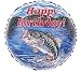 Great balloon for that special fisherperson having a birthday