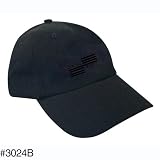 Black Low Fit Cap W/Black OSI