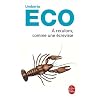 A reculons, comme une �crevisse