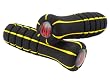 YAK Pinstripe Grips Black/Yellow