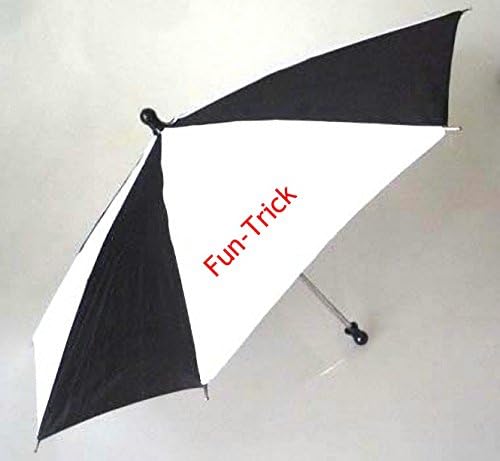 Umbrella Production (Medium) - Black&amp;White / Magic Tricks/Magic Props/Parasol Production