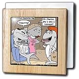 Review 3dRose LLC  / Fish Generation Gap - 6 Inch Tile Napkin Holder