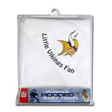 Minnesota Vikings Hooded Baby Towel (White)