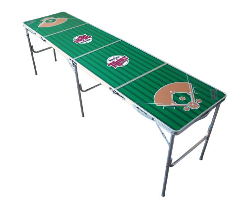 MLB Minnesota Twins Baseball Tailgate Table with Net